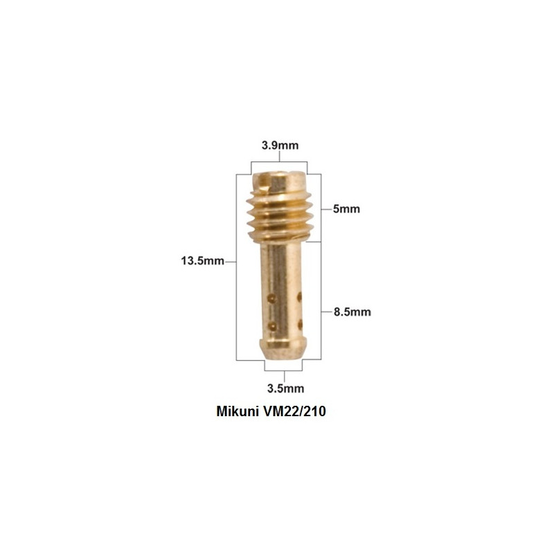PROX DYSZA WOLNYCH OBROTÓW MIKUNI TYP VM22/210 ŚREDNICA #30 ( 1 SZT. ) PROX DYSZA WOLNYCH OBROTÓW MIKUNI TYP VM22/210 ŚREDNICA #30 ( 1 SZT. )