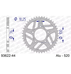 Zębatka tył aluminiowa Afam 93622 44z rozmiar 520