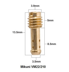 PROX DYSZA WOLNYCH OBROTÓW MIKUNI TYP VM22/210 ŚREDNICA #75 ( 1 SZT. )