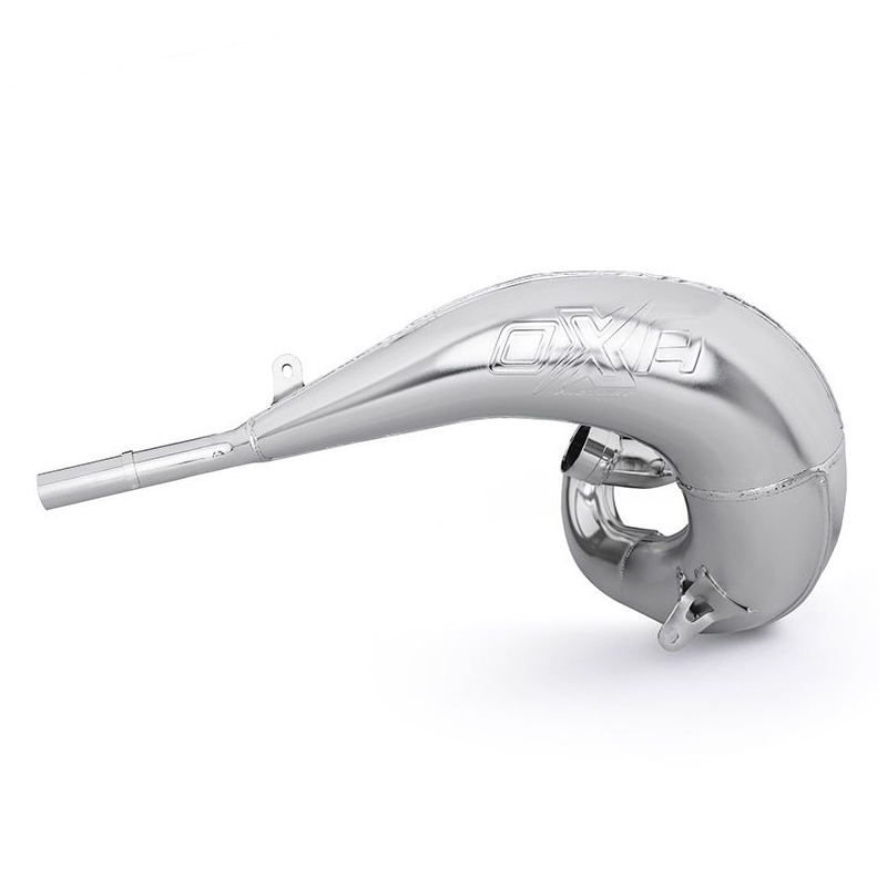 OXA FACTORY DYFUZOR (TUBA REZONANSOWA) FRONT EXHAUST PIPE CHROME RIEJU MR 300i '26 OXA FACTORY DYFUZOR (TUBA REZONANSOWA) FRONT EXHAUST PIPE CHROME RIEJU MR 300i '26