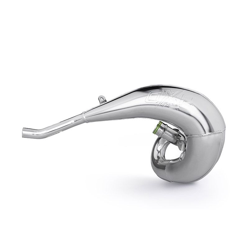 OXA FACTORY DYFUZOR (TUBA REZONANSOWA) FRONT EXHAUST PIPE CHROME TM RACING MX / EN / SMR 250 / 300 '22-'25