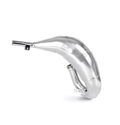 OXA FACTORY DYFUZOR (TUBA REZONANSOWA) FRONT EXHAUST PIPE CHROME X8 BETA RR 125 '20-'25