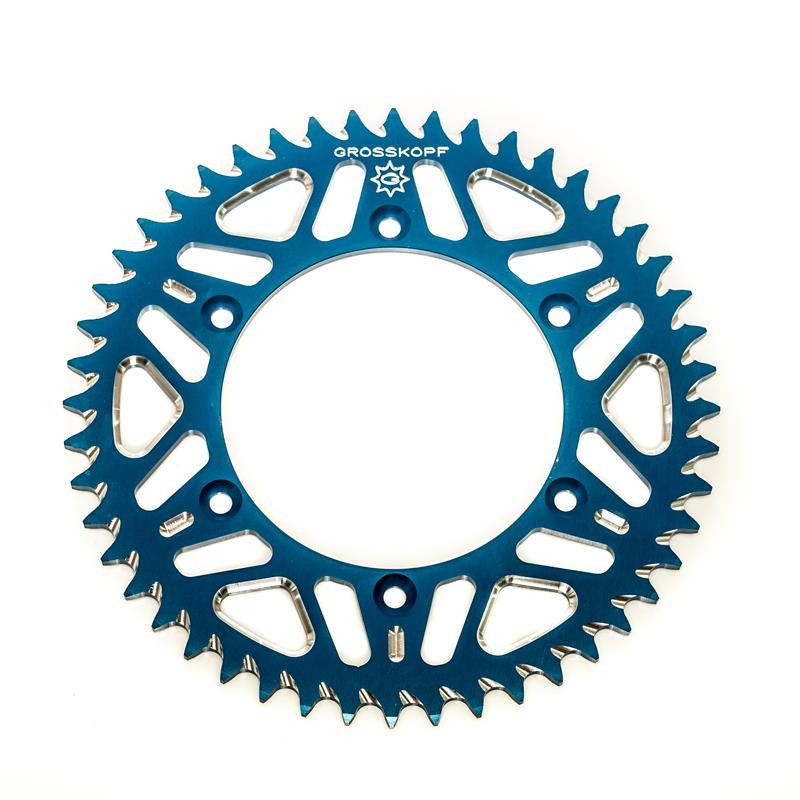 GROSSKOPF ZĘBATKA TYLNA ALUMINIOWA T7075 (ERGAL) KOLOR NIEBIESKI 270 49 (27048) YAMAHA YZ/YZF '99-'25 WRF '01-'25 GROSSKOPF ZĘBATKA TYLNA ALUMINIOWA T7075 (ERGAL) KOLOR NIEBIESKI 270 49 (27048) YAMAHA YZ/YZF '99-'25 WRF '01-'25