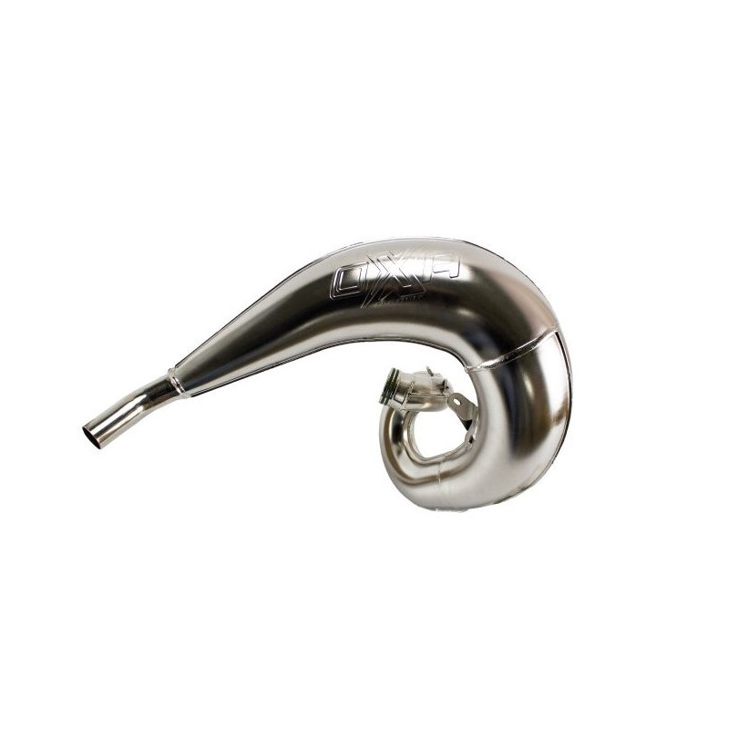 OXA FACTORY DYFUZOR FRONT EXHAUST PIPE CHROME KTM EXC 250 / 300 TPi '20-'23, HUSQVARNA TE 250 / 300 '20-'23