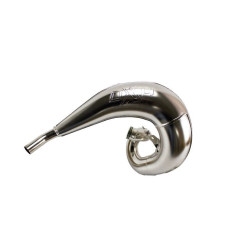 OXA FACTORY DYFUZOR FRONT EXHAUST PIPE CHROME KTM EXC 250 / 300 TBi '24-, HUSQVARNA TE 250 / 300 '24