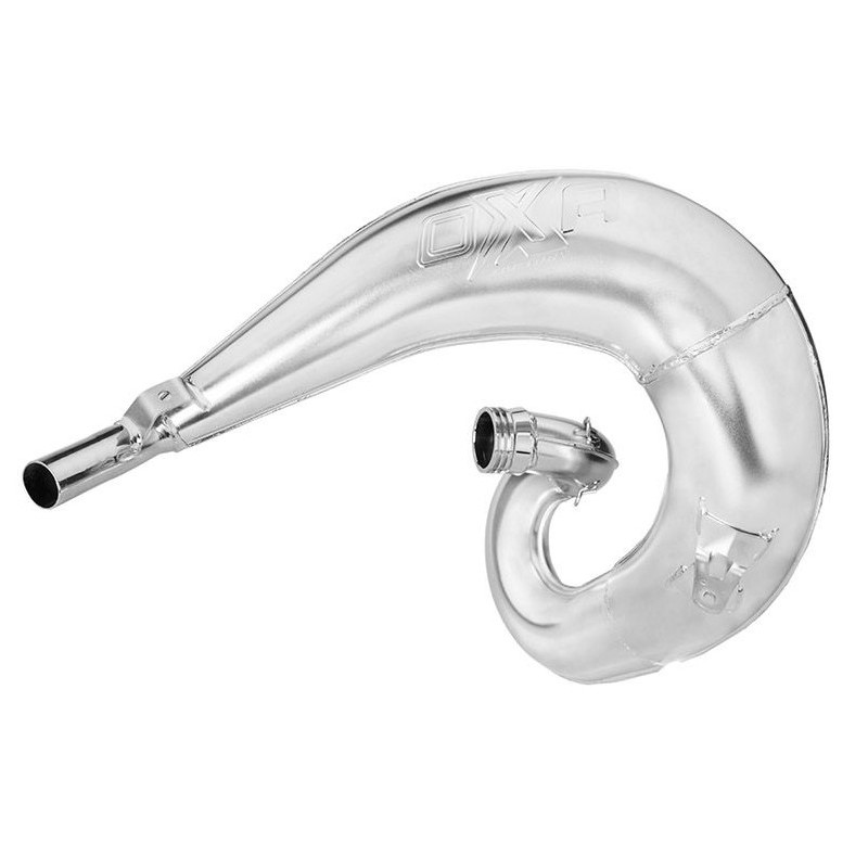 OXA FACTORY DYFUZOR (TUBA REZONANSOWA) FRONT EXHAUST PIPE CHROME KTM EXC 250 / 300 '04-'11, SX 250 '03-'10
