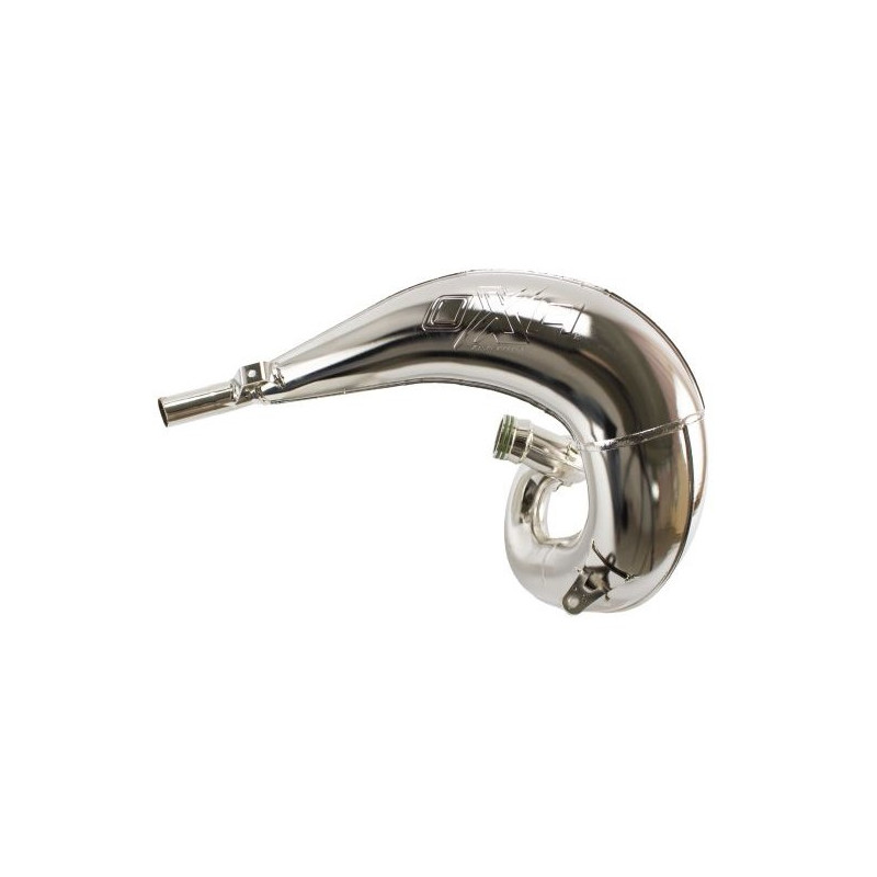 OXA FACTORY DYFUZOR (TUBA REZONANSOWA) FRONT EXHAUST PIPE CHROME BETA RR 250 / 300 '13-'23, X-TRAINER