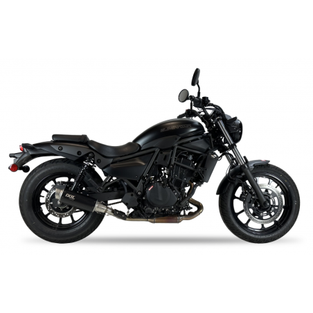 Tłumik IXIL KAWASAKI ELIMINATOR 500 2024 (EL450A) typ RC3B SLIP ON - SPORT XTREM BLACK