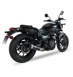 Tłumik IXIL KAWASAKI ELIMINATOR 500 2024 (EL450A) typ RC3B SLIP ON - SPORT XTREM BLACK