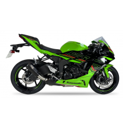 Tłumik IXIL KAWASAKI ZX-6 R NINJA 2024 (ZX636J) typ RB SLIP ON - RACE XTREM BLACK