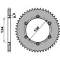 PBR ZĘBATKA TYLNA 4330 50 C45 KAWASAKI KDX 125 90-99 (JTR 459.50) (ŁAŃC. 428) (MADE IN ITALY)