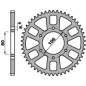 PBR ZĘBATKA TYLNA 4338 56 C45 HONDA CRE 50 (95-01) (ŁAŃC. 428) (MADE IN ITALY)