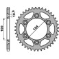 PBR WYPRZEDAZ ZĘBATKA TYLNA 4366 39 C45 DUCATI 1000 MONSTER/SPORT (JTR745.39)(ŁAŃC. 525) (MADE IN ITALY)