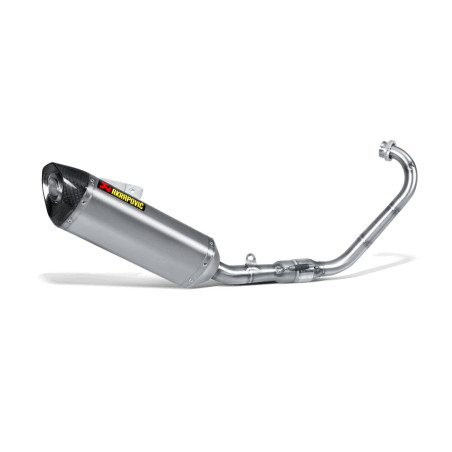 Układ wydechowy wyścigowy LINE kompletny TI/CF, stal nierdzewna