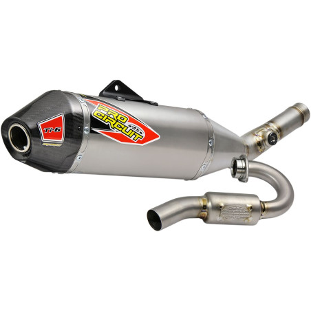 Układ wydechowy TI-6 WITH END CAP, tytan, karbon