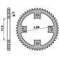 PBR ZĘBATKA TYLNA 4509 36 SUZUKI LTR 450 06-10 (JTR1760.36) (ŁAŃC. 520) (MADE IN ITALY)