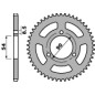 PBR ZĘBATKA TYLNA 4531 48 F MALAGUTI 50 DRAKON (05-08) (ŁAŃC. 420) (MADE IN ITALY)