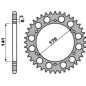 PBR WYPRZEDAZ ZĘBATKA TYLNA 4554 41 C45 BMW F 650 GS 08 ( ZASTĄPIONA PRZEZ 4550 41) (ŁAŃC. 525) (MADE IN ITALY) PBR WYPRZEDAZ ZĘBATKA TYLNA 4554 41 C45 BMW F 650 GS 08 ( ZASTĄPIONA PRZEZ 4550 41) (ŁAŃC. 525) (MADE IN ITALY)