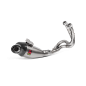 Kompletny układ wydechowy Akrapovic Racing Kawasaki KLE 650 Versys stal nierdzewna/tytan - S-K6R10-HEGEHT