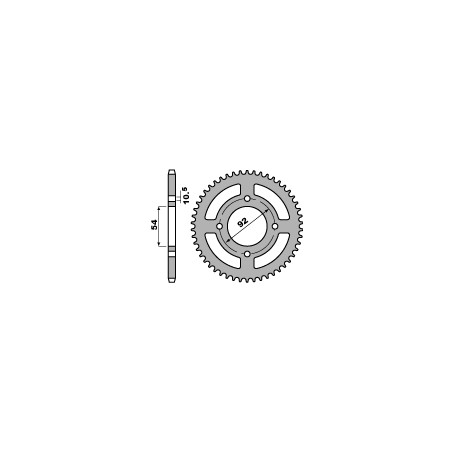 PBR WYPRZEDAZ ZĘBATKA TYLNA 4570 60 F YAMAHA TZR 50 X-POWER 07-12 (ŁAŃC. 420) (JTR1078.60) (MADE IN ITALY)