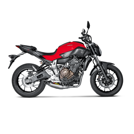 Kompletny układ wydechowy Akrapovic Racing Yamaha MT-07 tytan - S-Y7R1-HAFT