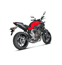 Kompletny układ wydechowy Akrapovic Racing Yamaha MT-07 tytan - S-Y7R1-HAFT