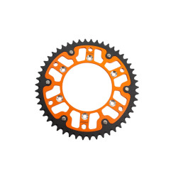 GROSSKOPF ZĘBATKA TYLNA DUAL RING / STEALTH (STALOWO-ALUMINIOWA) 899 47 KTM/HUSQVARNA/HUSABERG/GASGAS KOLOR POMARAŃCZOWY
