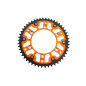 GROSSKOPF ZĘBATKA TYLNA DUAL RING / STEALTH (STALOWO-ALUMINIOWA) 899 47 KTM/HUSQVARNA/HUSABERG/GASGAS KOLOR POMARAŃCZOWY