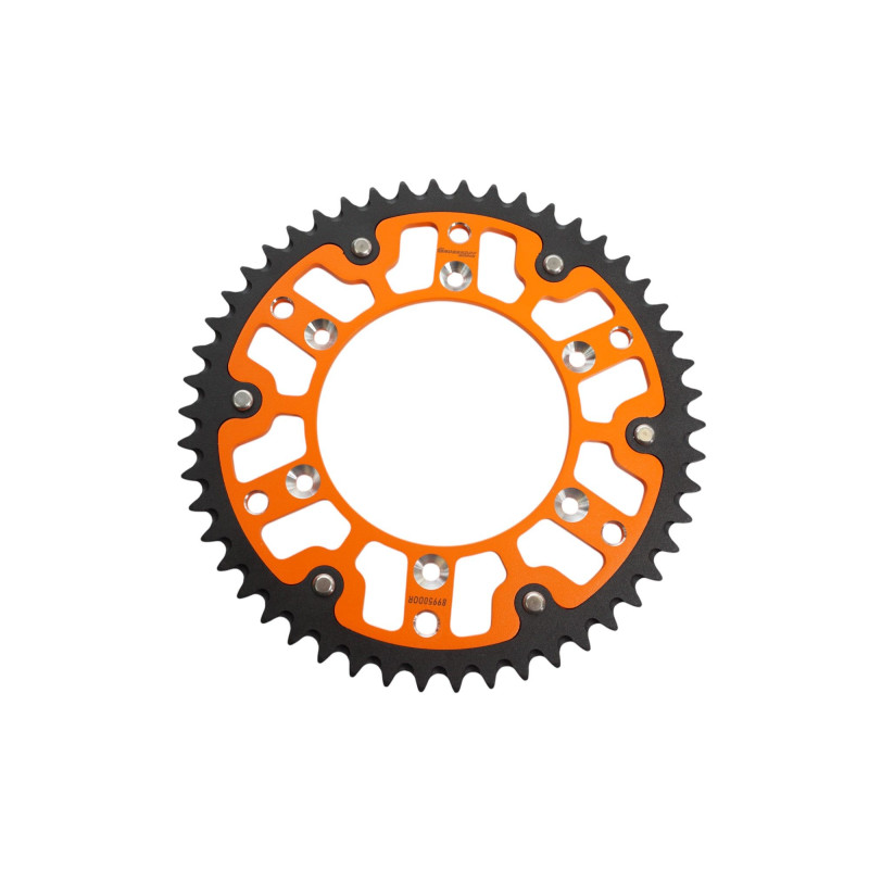 GROSSKOPF ZĘBATKA TYLNA DUAL RING / STEALTH (STALOWO-ALUMINIOWA) 899 52 KTM/HUSQVARNA/HUSABERG/GASGAS KOLOR POMARAŃCZOWY