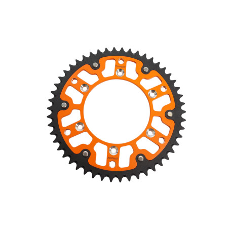 GROSSKOPF ZĘBATKA TYLNA DUAL RING / STEALTH (STALOWO-ALUMINIOWA) 899 52 KTM/HUSQVARNA/HUSABERG/GASGAS KOLOR POMARAŃCZOWY