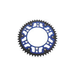 GROSSKOPF ZĘBATKA TYLNA DUAL RING / STEALTH 270 51 YAMAHA YZ/YZF '99-'25 WRF '01-'25 KOLOR NIEBIESKI