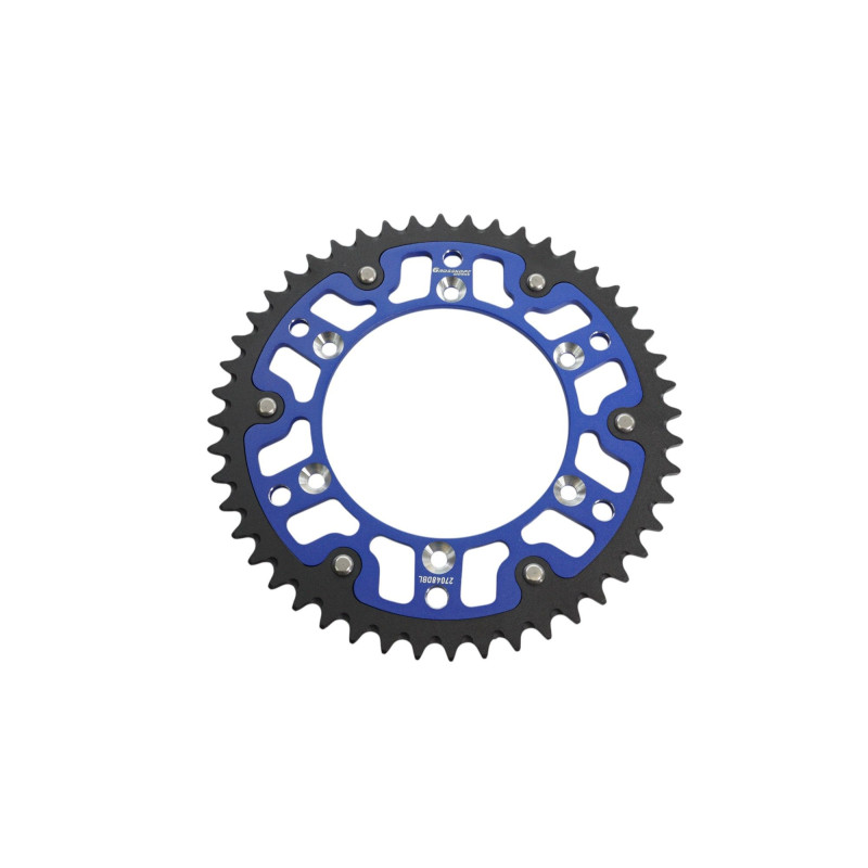 GROSSKOPF ZĘBATKA TYLNA DUAL RING / STEALTH 270 51 YAMAHA YZ/YZF '99-'25 WRF '01-'25 KOLOR NIEBIESKI