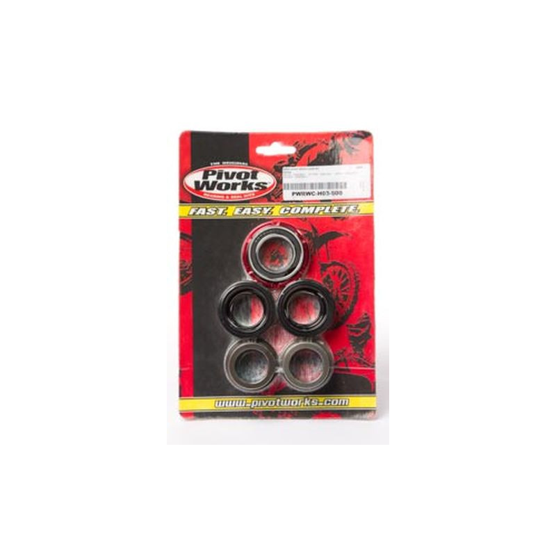 PIVOT WORKS ZESTAW ŁOŻYSK Z TULEJKAMI WODOSZCZELNYMI KOŁA TYLNEGO HONDA CR 250 '00-'01 PIVOT WORKS ZESTAW ŁOŻYSK Z TULEJKAMI WODOSZCZELNYMI KOŁA TYLNEGO HONDA CR 250 '00-'01