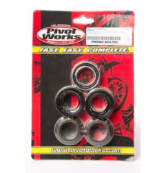 PIVOT WORKS ZESTAW ŁOŻYSK Z TULEJKAMI WODOSZCZELNYMI KOŁA TYLNEGO Kawasaki KLX450R 18-19, KX125 03-05, KX250 03-07