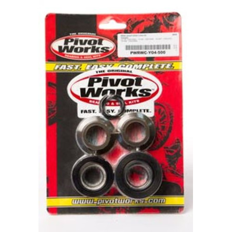 PIVOT WORKS ZESTAW ŁOŻYSK Z TULEJKAMI WODOSZCZELNYMI KOŁA TYLNEGO Yamaha YZ250 03-05, YZ250F 02-05, YZ450F 03-05