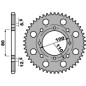 PBR WYPRZEDAZ ZĘBATKA TYLNA 819 46 F SUZUKI GSX 250 (80-83) (ŁAŃC. 520) (MADE IN ITALY)
