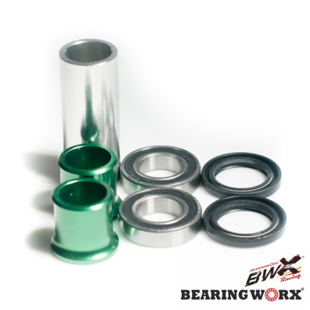 BEARING WORX ŁOŻYSKA KOŁA PRZEDNIEGO Z USZCZELNIACZAMI I TULEJKAMI KAWASAKI KX 250 06-07, KXF 250 04-17, KXF 450 06-17