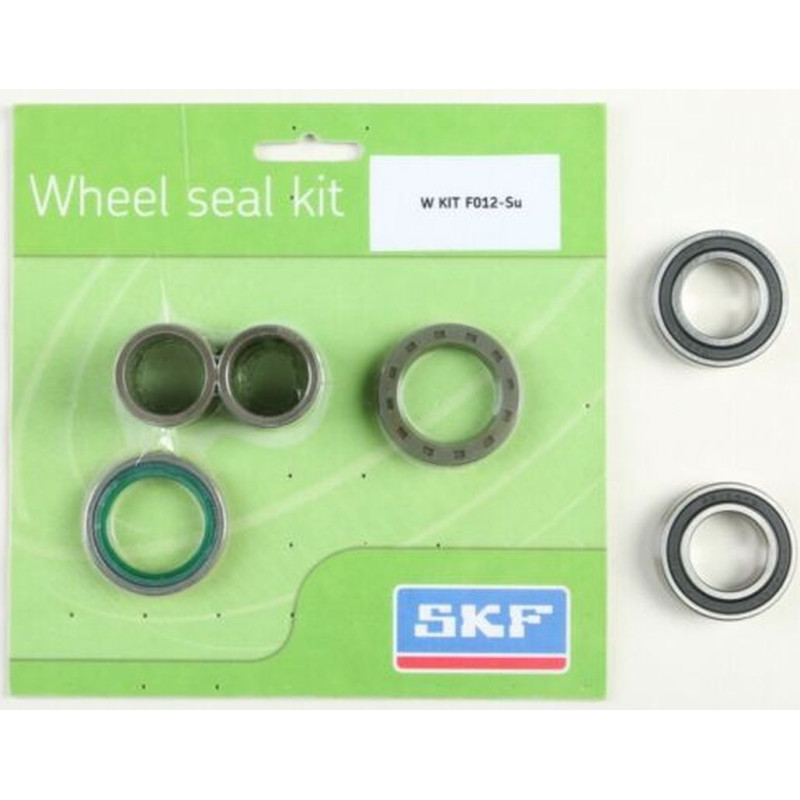 SKF WYPRZEDAŻ ZESTAW - ŁOŻYSKA PRZEDNIEGO KOŁA Z USZCZELNIACZAMI I TULEJKAMI Kawasaki KX250F 21-24, KX250X 21-24 SKF WYPRZEDAŻ ZESTAW - ŁOŻYSKA PRZEDNIEGO KOŁA Z USZCZELNIACZAMI I TULEJKAMI Kawasaki KX250F 21-24, KX250X 21-24