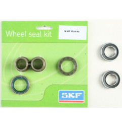 SKF WYPRZEDAŻ ZESTAW - ŁOŻYSKA PRZEDNIEGO KOŁA Z USZCZELNIACZAMI I TULEJKAMI KAWASAKI KXF 250 '06-'19