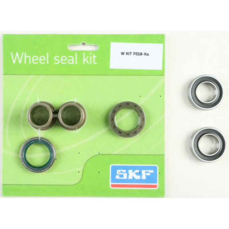 SKF WYPRZEDAŻ ZESTAW - ŁOŻYSKA PRZEDNIEGO KOŁA Z USZCZELNIACZAMI I TULEJKAMI KAWASAKI KXF 250 '06-'19 SKF WYPRZEDAŻ ZESTAW - ŁOŻYSKA PRZEDNIEGO KOŁA Z USZCZELNIACZAMI I TULEJKAMI KAWASAKI KXF 250 '06-'19