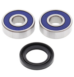 ALL BALLS ŁOŻYSKA KOŁA PRZEDNIEGO Z USZCZELNIACZAMI HONDA CRF 50F`04-16, SUZUKI GN 250`82-88
