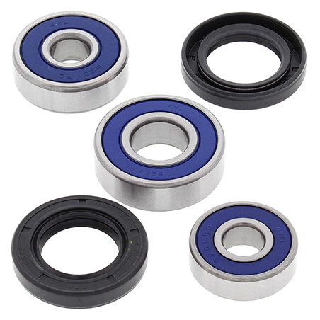 ALL BALLS ŁOŻYSKA KOŁA TYLNEGO Z USZCZELNIACZAMI KAWASAKI KDX80 80-83, KE100 76-01, KX80 79-82, SUZUKI TM75 74-76