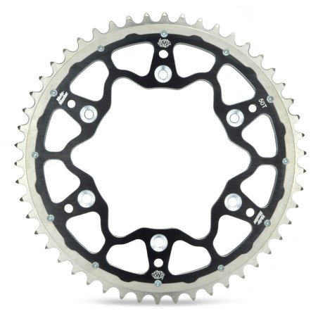 MOTO-MASTER ZĘBATKA TYLNA DUAL RING (STALOWO-ALUMINIOWA) 899 51 (89951) KOLOR CZARNY KTM/HUSQVARNA/HUSABERG (JTA897.51)