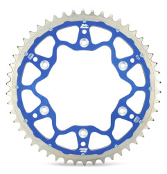 MOTO-MASTER PROMOCJA ZĘBATKA TYLNA DUAL RING (STALOWO-ALUMINIOWA) 899 52 (89952) KOLOR NIEBIESKI KTM/HUSQVARNA/HUSABERG