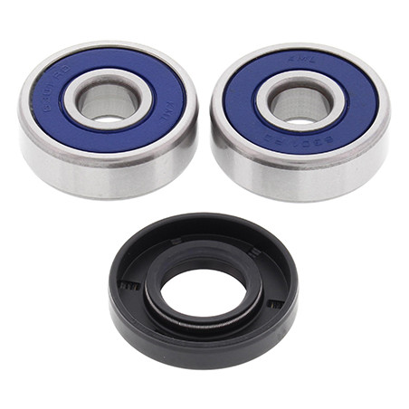 ALL BALLS ŁOŻYSKA KOŁA PRZEDNIEGO Z USZCZELNIACZAMI YAMAHA DT125/175 74-81, DT50 88-90, XT125/200 82-83, YZ125 74-75