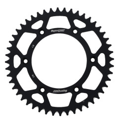 SUPERSPROX ZĘBATKA TYLNA ALUMINIOWA 7075-T6 (ERGAL) 289 48 HONDA CR/CRF '83-'16 (JTR210.48) KOLOR CZARNY