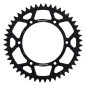 SUPERSPROX ZĘBATKA TYLNA ALUMINIOWA 7075-T6 (ERGAL) 270 48 YAMAHA YZ/YZF '99-'18 (JTR251.48) (JTR245/2.48) KOLOR CZARNY