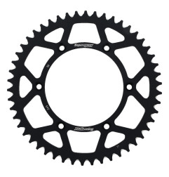 SUPERSPROX ZĘBATKA TYLNA ALUMINIOWA 7075-T6 (ERGAL) 270 50 YAMAHA YZ/YZF '99-'18 (JTR251.50) (JTR245/2.50) KOLOR CZARNY