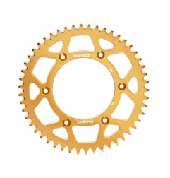 SUPERSPROX ZĘBATKA TYLNA ALUMINIOWA 7075-T6 (ERGAL) 270 52 YAMAHA YZ/YZF '99-'18 (JTR251.52) (JTR245/2.52) KOLOR ZŁOTY