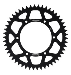 SUPERSPROX ZĘBATKA TYLNA ALUMINIOWA 7075-T6 (ERGAL) 808 50 SUZUKI RM/RMZ (JTR808.50) KOLOR CZARNY